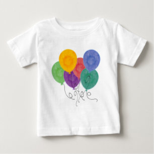 Camiseta De Bebé Globos y gráficos