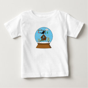Camiseta De Bebé Glóbulo de la nieve con canto de Blackbird