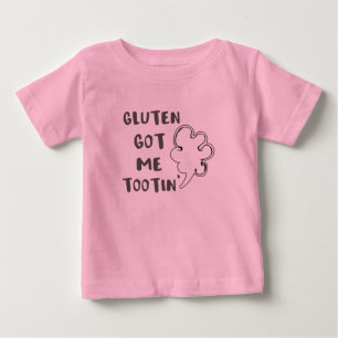 Camiseta De Bebé Gluten De Conciencia Celiac Me Consiguió Tootin