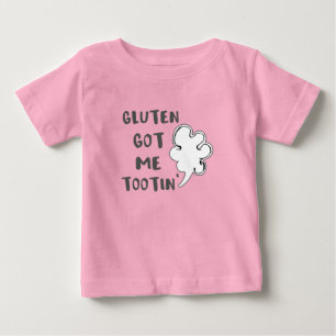 Camiseta De Bebé Gluten De Conciencia Celiac Me Consiguió Tootin