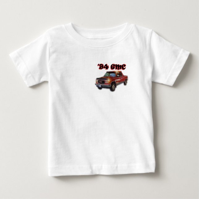 Camiseta De Bebé GMC:  Sierra (Anverso)