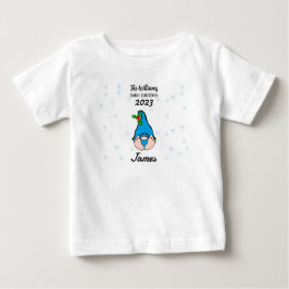Camiseta De Bebé Gnome de bebé personalizado de la familia
