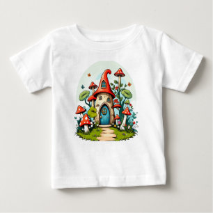 Camiseta De Bebé Gnome de jardín encantado