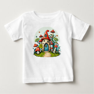 Camiseta De Bebé Gnome de jardín encantado