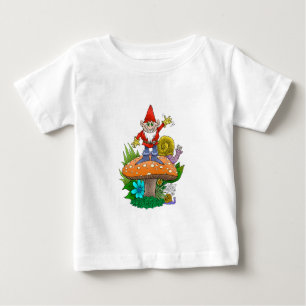 Camiseta De Bebé Gnome.jpg que agita