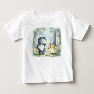 Camiseta De Bebé Gnomes Bienvenidos a la Noche en el Bosque, Waterc