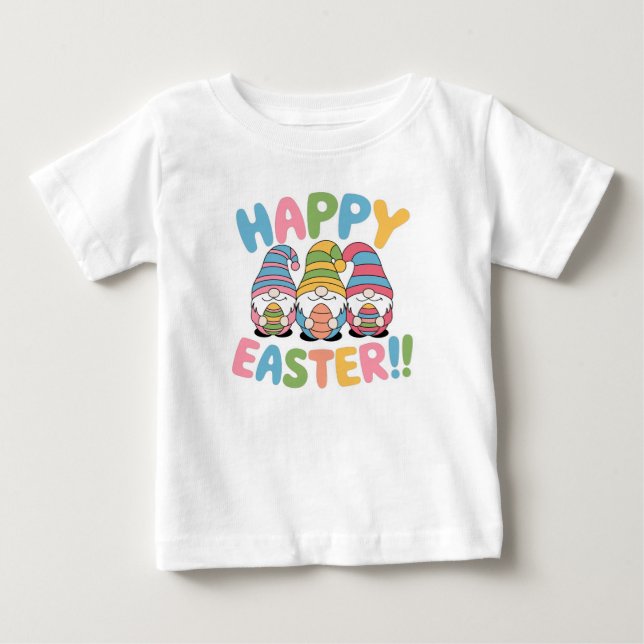 Camiseta De Bebé Gnomes de Pascua (Anverso)