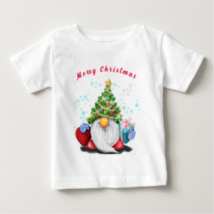 Camiseta de bebé Gnomo de Navidad