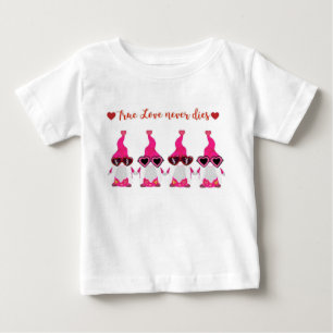 Camiseta De Bebé gnomos el día de San Valentín