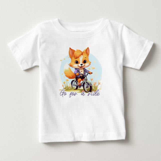 Camiseta De Bebé Go for a ride (Anverso)
