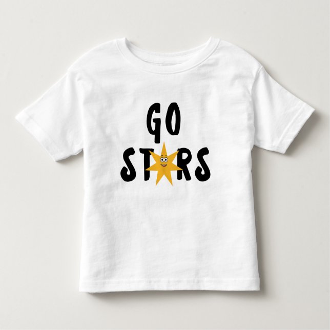 Camiseta De Bebé Go Stars Kids Tee (Anverso)