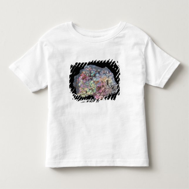 Camiseta De Bebé Goethite que muestra Iridescence (Anverso)