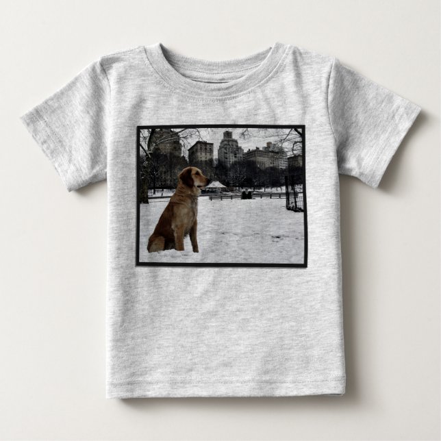 Camiseta De Bebé Golden by Conservatory Water-Central Park T-shirt (Anverso)