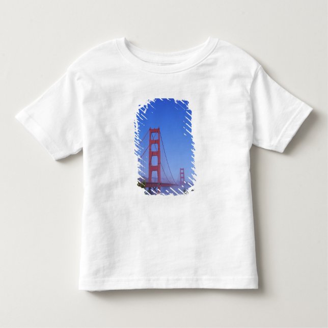 Camiseta De Bebé Golden Gate Bridge, San Francisco, California (Anverso)