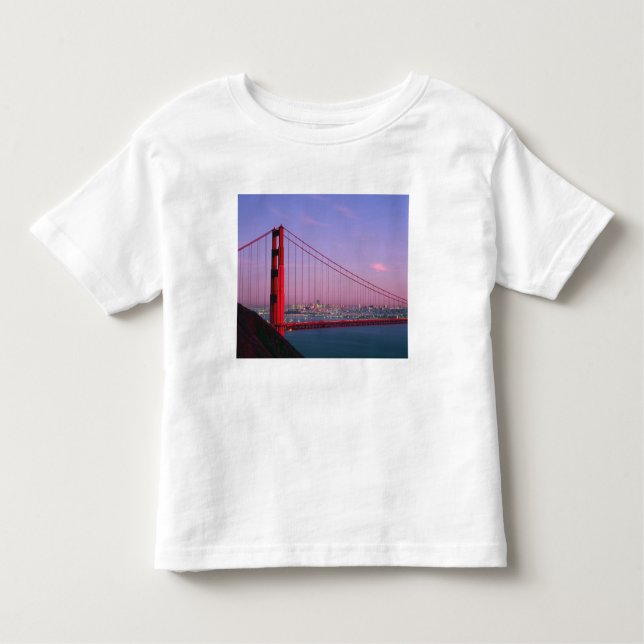 Camiseta De Bebé Golden Gate Bridge, San Francisco, California, 7 (Anverso)