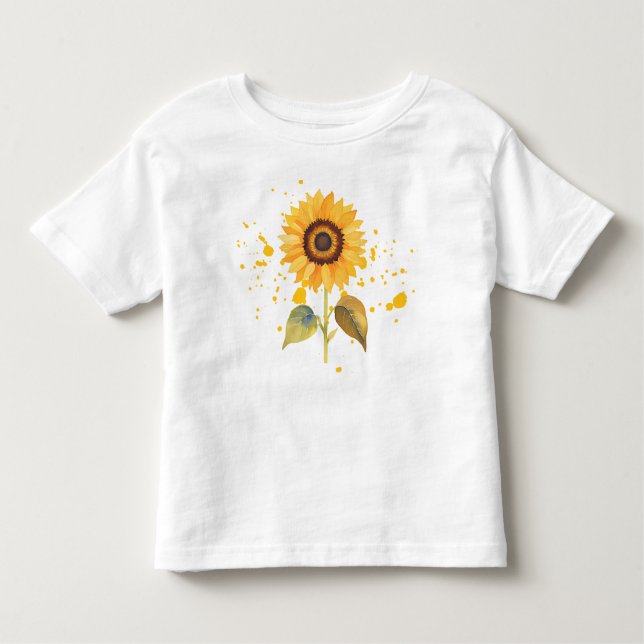 Camiseta De Bebé Golden Sunburst (Anverso)
