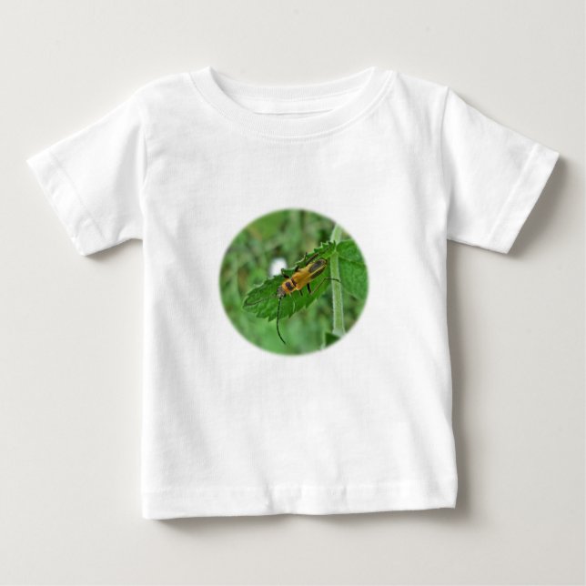 Camiseta De Bebé Goldenrod Soldier Beetle (Anverso)