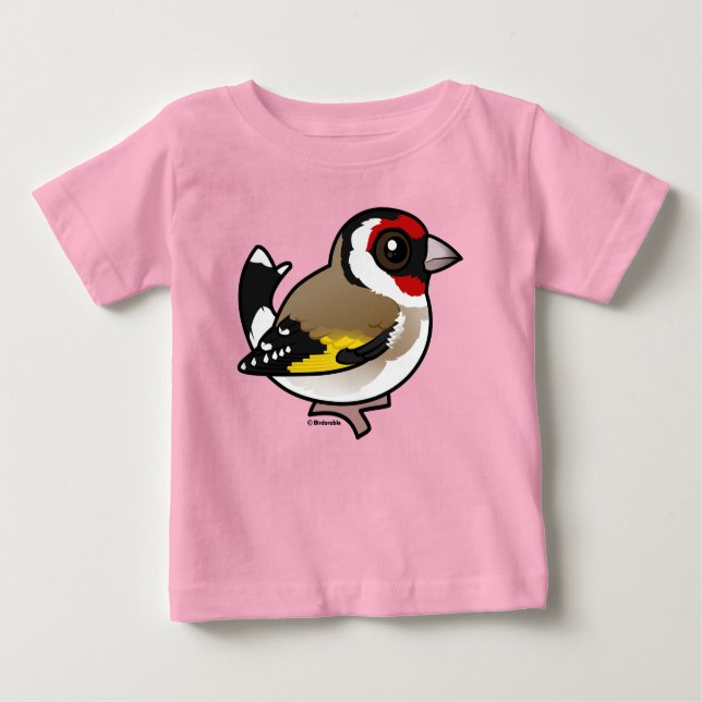 Camiseta De Bebé Goldfinch europeo (Anverso)