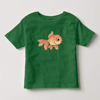 Camiseta De Bebé Goldfish del dibujo animado