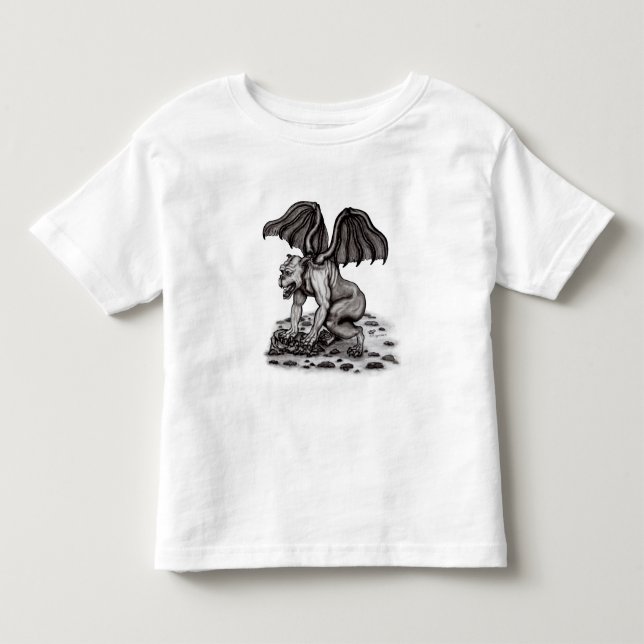 Camiseta De Bebé Golem Gargoyle (Anverso)
