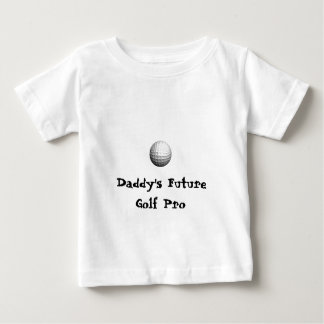 Camiseta De Bebé golf ball, Daddy's Future Golf Pro
