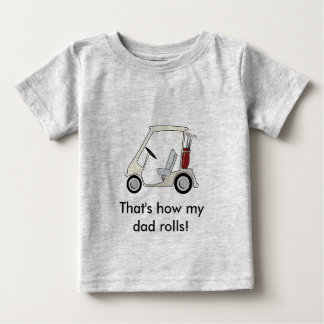 Camiseta De Bebé golf_cart