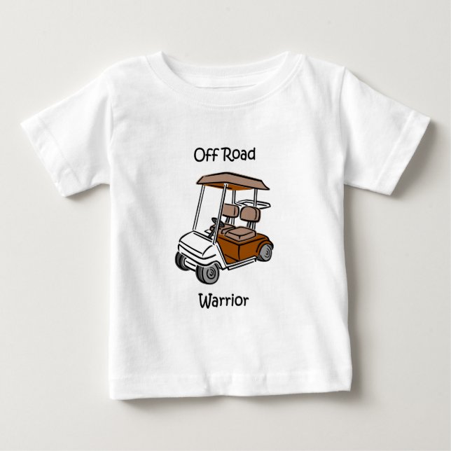 Camiseta De Bebé Golf divertido (Anverso)