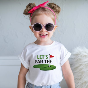 Camiseta De Bebé Golf Vamos Par Tee para Golfista