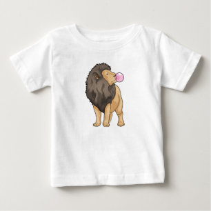 Camiseta De Bebé Goma de mascar león