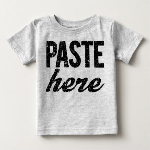 Camiseta De Bebé GOMA para los gemelos de la goma de la copia