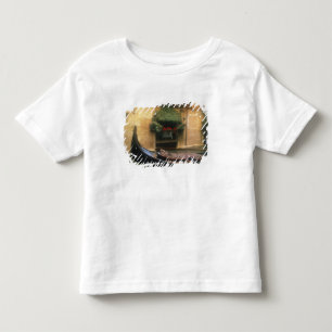 Camiseta De Bebé Góndola y restaurante, Venecia, Véneto, Italia