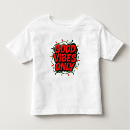 Camiseta De Bebé Good Vibes Only Graphic