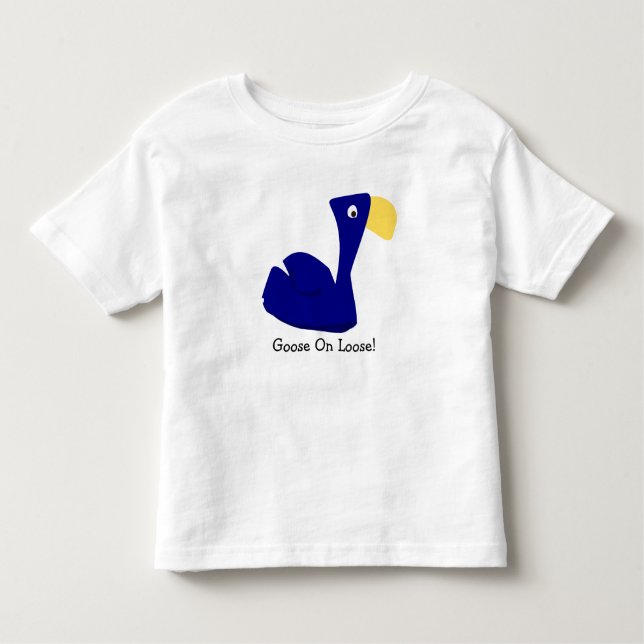 Camiseta De Bebé Goose On Loose (Anverso)