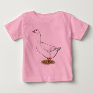 Camiseta De Bebé Goose Roman Tufted
