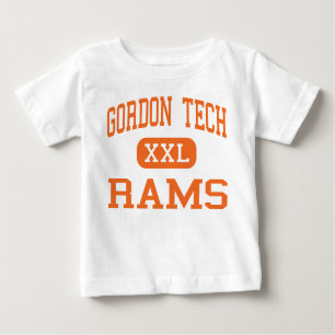 Camiseta De Bebé Gordon Tech - Rams - High - Chicago Illinois