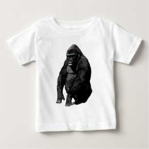 Camiseta De Bebé Gorila