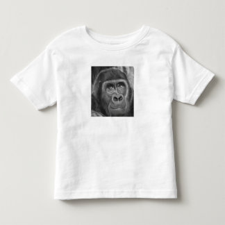 Camiseta De Bebé Gorilla sucking fingers T-shirt 2指しゃぶりのゴリラ