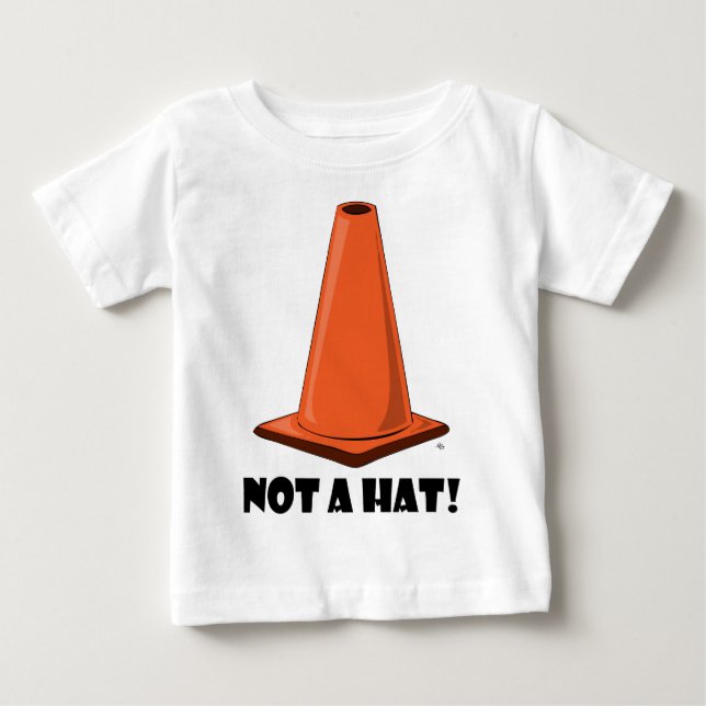 Camiseta De Bebé GORRA 2t del CONO (Anverso)
