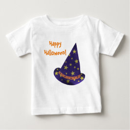 Camiseta De Bebé Gorra  del Asistente para la púrpura de Halloween 