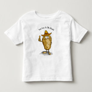 Camiseta De Bebé Gorras mexicanos con patatas