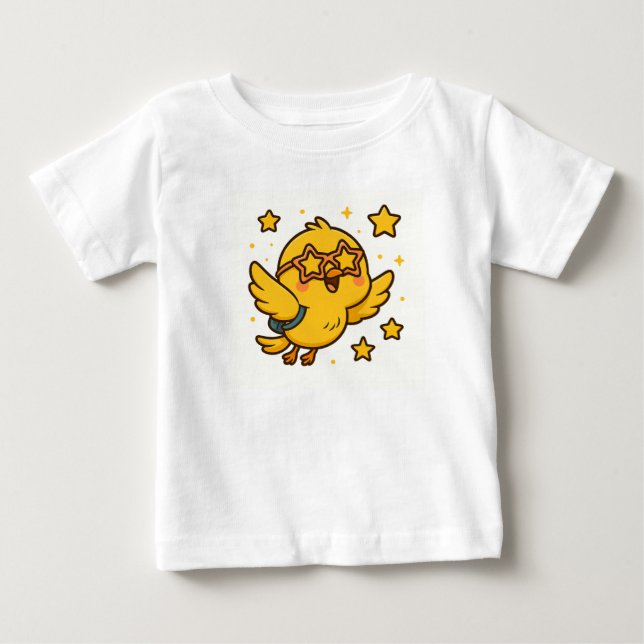 Camiseta De Bebé Gorrioncito Dulce (Anverso)