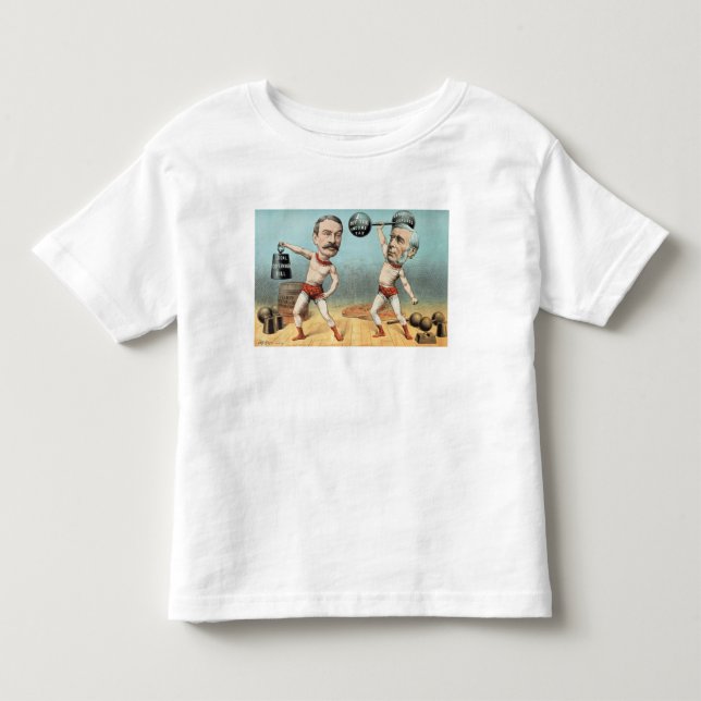 Camiseta De Bebé Goschen y Ritchie, el peso del campeón (Anverso)