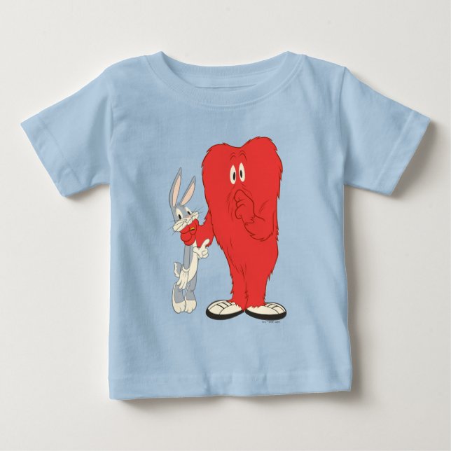 Camiseta De Bebé Gossamer Holding BUNNY™ (Anverso)
