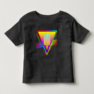 Camiseta De Bebé Gota de Hielo Retro de Verano Elegante