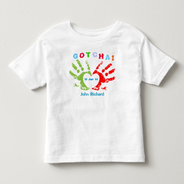 Camiseta De Bebé Gotcha día (Anverso)