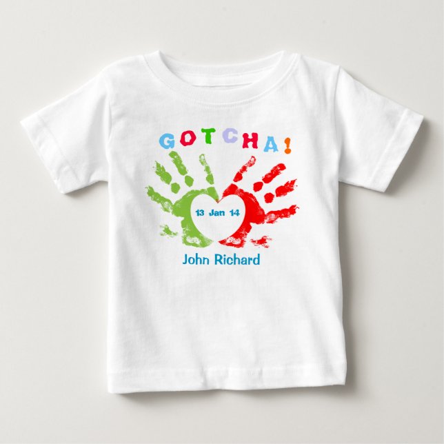 Camiseta De Bebé Gotcha día (Anverso)