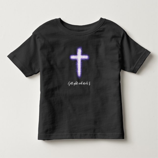 Camiseta De Bebé Gott gibt auf mich 8 (Anverso)