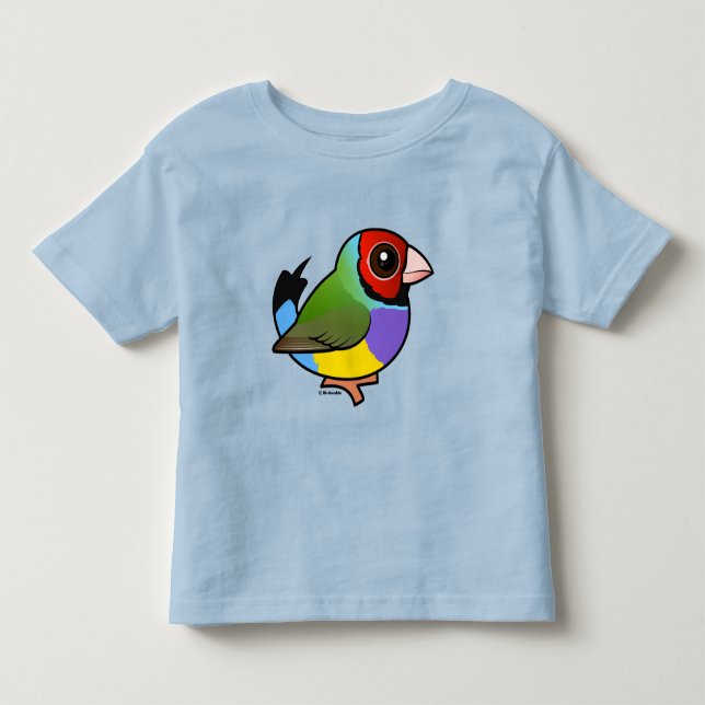Camiseta De Bebé Gouldian Finch (Anverso)