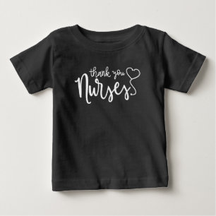 Camiseta De Bebé Gracias Enfermeras Archivo de comandos de Fancy