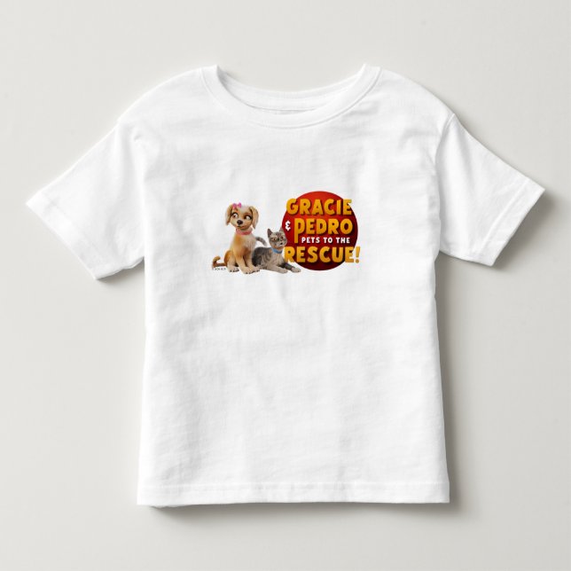 Camiseta De Bebé Gracie y Pedro Dynamic Duo (Anverso)
